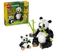 LEGO Creator 3in1 Animales Salvajes: Panda Familia Playset de Juguete 31165