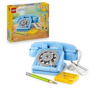 LEGO Creator 3in1 Retro Telephone Toy with Rotary Dial - Transforms into a 1980s