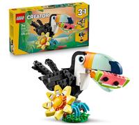 LEGO Creator 3in1 Wild Animals: Tropical Toucan with a Flower - Toy Animal Trans