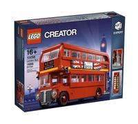 LEGO Creator - London Bus, Réplica de Autobús de Londres de dos Plantas para Construir, Jugar y Exponer con Característicos Detalles, Regalo Coleccionable a Partir de 16 Años (10258)