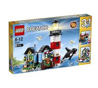 LEGO Creator - Isla del Faro, Juguete de Construcción 3 en 1, Incluye Figuras de Animales Marinos (31051)