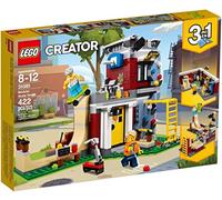 LEGO Creator - Parque de Patinaje Modular, Juguete 3 en 1 Creativo de Construcción con 2 Minifiguras para Recrear Aventuras y Construir Diferentes Escenarios (31081)