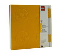 LEGO Cuaderno con Bolígrafo de Gel (amarillo)