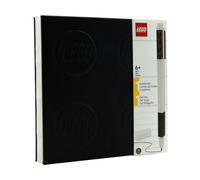 LEGO Cuaderno con Bolígrafo de Gel (negro)