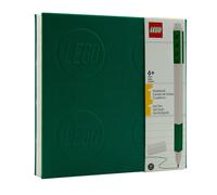 LEGO Cuaderno con Bolígrafo de Gel (verde)