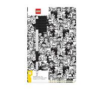 LEGO Cuaderno y bolígrafo de gel - papelería minifigura