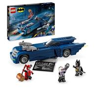 LEGO DC Batman Batman con Batmóvil vs. Harley Quinn y Mr. Freeze, Coche de Juguete de la Serie para Televisión y Minifiguras, Regalo para Niños y Niñas de 8 Años o Más 76274