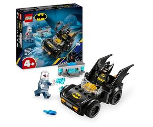 LEGO DC Batman: Batman y Batmóvil vs. Mr. Freeze Coche de Juguete y 2 Minifiguras Inc. Batman, Figuras de Superhéroes y Vehículo, Regalo para Niños y Niñas de 4 Años o Más 76301