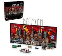 LEGO DC Batman: The Animated Series Gotham City Build and Display - Juego para adultos con minifiguras, regalo coleccionable de DC para fanáticos de películas de acción y aventura de superhéroes,