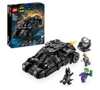 LEGO DC Batman: Tumbler de Batman vs. Two-Face y The Joker Juguete del Caballero Oscuro, Batmóvil y Minifiguras de Superhéroes y Villanos, Regalo para Niños y Niñas de 8 Años o Más 76303