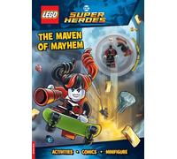 LEGO® DC Super Heroes™: Maven of Mayhem Activity Book (with Harley Quinn™ LEGO minifigure and megaphone) (LEGO® Minifigure Activity)