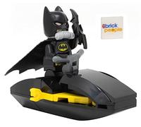 LEGO DC Superheroes: Minifigura de Batman con moto acuática y Bat-a-Rang