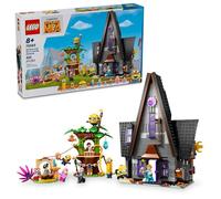 Lego Despicable Me 4 Minions and Gru's Family Mansion, Minions Toy House and Tree Playset de la película, Divertido Juguete Mi Villano Favorito, Regalo Creativo para niños y niñas de 8 años en