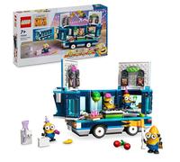 LEGO Despicable Me Minions’ Music Party Bus, Creative Building Toy for 7 Plus Year Old Kids, Boys & Girls, Includes Gus, Mel, Dave and Phil Figures, Creative Birthday Gift Idea 75581