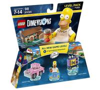 Lego Dimensions Level Pack The Simpsons ( Homer, Car, Taunt-o-Vision ) 71202