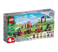 LEGO 43212 Disney Tren Homenaje a Disney, Juguete con Carrozas de Vaiana, Peter Pan y Toy Story, Figuras de Mickey y Minnie Mouse para Niños y Niñas de 4+ Años, Set del 100 Aniversario