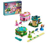 LEGO Disney Aurora, Merida and Tiana’s Enchanted Creations 43203 Building Kit; Jewelry Box Set for Kids Aged 6+ (558 Pieces)