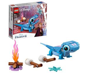 LEGO Disney Bruni The Salamander Buildable Character 43186; A Fun Independent Play Building Kit for Kids, New 2021 (96 Pieces)