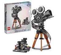 LEGO | Disney Cámara en Homenaje a Walt Disney, Set Conmemorativo, Maqueta para Construir para Adultos con las Minifiguras de Mickey y Minnie Mouse, Bambi y Dumbo, Regalo Coleccionable para Fans 43230