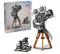 LEGO | Disney Cámara en Homenaje a Walt Disney, Set Conmemorativo, Maqueta para Construir para Adultos con las Minifiguras de Mickey y Minnie Mouse, Bambi y Dumbo, Regalo Coleccionable para Fans 43230