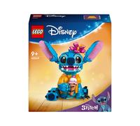 LEGO | Disney Stitch Juguete de Construcción - Figura Articulada para Jugar y Exponer con Cucurucho de Helado y Flor - Regalo para Niñas y Niños de 9+ Años Fans de la Película Lilo y Stitch 43249