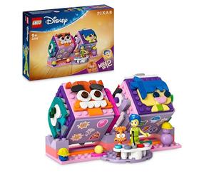 LEGO | Disney Cubos de Humor de del Revés 2 De Película Pixar, Juguete de Construcción Antiestrés sobre Emociones, Mini Muñecos de Alegría y Ansiedad, Regalo para Niñas y Niños de 9 Años o Más 43248