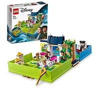 LEGO Disney Cuentos e Historias: Peter Pan y Wendy, Juguete de Viaje para Niños de 5+ Años en Forma de Libro, 3 Micro Muñecas y Barco Pirata 43220