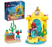 LEGO | Disney Princess Escenario Musical de Ariel Juguete de Construcción con 2 Personajes, Mini Muñeca de La Sirenita y Figura de Cangrejo Sebastián, Regalo para Niñas y Niños de 4 Años o Más 43235