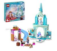 LEGO | Disney Frozen Castillo Helado de Elsa, Palacio de Princesa de Juguete, 2 Figuras de Animales y Mini Muñecas de Elsa y Anna, Regalo de Cumpleaños para Niñas y Niños de 4 Años en Adelante 43238