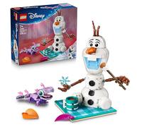 LEGO | Disney Frozen Divertido Pícnic de Olaf y Bruni de Juguete - Figura de Muñeco de Nieve con Mantel y Accesorios de Pícnic - Decoración del Dormitorio - Regalo para Niñas de 7+ Años y Fans - 43287