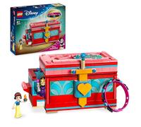 LEGO | Disney Joyero de Blancanieves Juguete de Construcción de Fantasía con Pulsera y Mini Muñecas de Blancanieves y la Reina Malvada, Regalo para Niñas y Niños de 6 Años o Más 43276