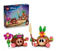 LEGO | Disney Vaiana Kakamoras - Juguete de Construcción con 2 Figuras de Cocos y Flores Artificiales para la Decoración de la Habitación - Regalo para Niñas de 9+ Años y Fans de la Película - 43293