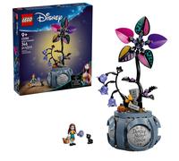 LEGO | Disney Maceta de Sally - Decoración del Dormitorio con 2 Flores Artificiales, Mini Muñeca y Gato Negro de Juguete - Regalo para Niñas de 9+ Años y Fans de Pesadilla Antes de Navidad - 43288
