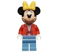 LEGO Disney Minnie Mouse Red Open Shirt Minifigura de 10777