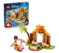 LEGO Disney Moana Village House & Boat Toy - Educational Set w/ 2 Mini Dolls &