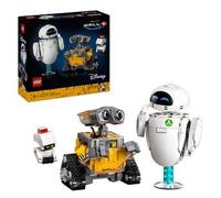 LEGO | Disney Pixar Wall-E y Eve - Kit de Maquetas para Adultos - Robots de Ladrillos con Figuras de M-O y HAL - Decoración para el Hogar - Regalo Coleccionable para Fans de la Película 43279