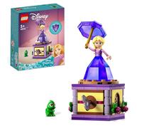 LEGO Disney Princesas Rapunzel Bailarina, Mini Muñeca de Enredados, Vestido de Diamante y Figura de Pascal, Juguete para Construir para Niñas y Niños de 5 Años o Más 43214