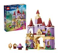 LEGO Disney Princess Castillo Encantado de Bella y Bestia 43289 | Juguetes para niñas de 5+ años, 2 mini muñecos y figuras de Lumière y Din Don, regalo de cumpleaños, 254 piezas