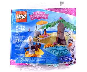 Lego, DISNEY PRINCESS, Frozen Olaf 's Summer Time FUN (30397) Bagged by Lego