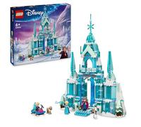 LEGO | Disney Princess Frozen Palacio de Hielo de Elsa Castillo de Juguete, Mini Muñecas Elsa y Anna y Muñeco de Kristoff, Regalo de Fantasía para Niñas y Niños de 6 Años o Más, Figura de Reno 43244