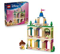 LEGO | Princesas Disney Mini Bella y Tiana con Castillo de Juguete - 2 Mini Muñecas Coleccionables con Accesorios - Expositor de Figuras - Regalo de Cumpleaños para Niñas de 5+ Años y Fans - 43291