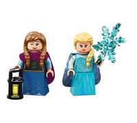 LEGO Disney Series 2: Anna and Elsa from Frozen with Bonus Purple LEGO