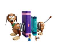 LEGO | Disney y Pixar Toy Story: Sujetalibros de Slinky - Maquetas para Adultos de Dachshund - Decoración de la Estantería - Minifigura de Woody y Figura de Perro Salchicha - Regalo para Fans - 43301