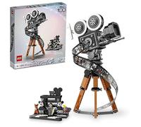 LEGO Disney Walt Disney Tribute Camera 43230 Disney Fan Building Set, celebra Disney 100 con una pieza coleccionable perfecta para jugar y exhibir, es un regalo divertido para adultos constructores y