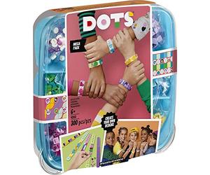 LEGO DOTS Bracelet Mega Pack 41913 DIY Creative Craft Bracelet Making Kit for Kids Who Love Arts and Crafts, Custom Friendship Bracelets Make a Great Birthday Gift, New 2020 (300 Pieces)