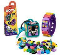 LEGO DOTS Pulsera y etiqueta para bolso de ne n (41945): un regalo creativo para amantes de los animales que disfrutan creando accesorios tipo ll