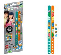 LEGO DOTS Pulseras de Aventura 41918 Kit de juguete de pulsera artesanal superior para niρos nuevo 2021 (34 piezas)
