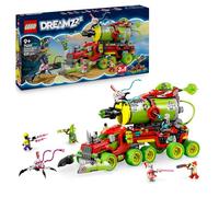 LEGO DREAMZzz 2 en 1 Camión-Espray de Pintura de Mateo o Lanzacohetes de Juguete con Propulsores Modulares - 5 Minifiguras Inc. Cooper y Sr. Oz - Regalo para Niños y Niñas de 9+ Años 71499