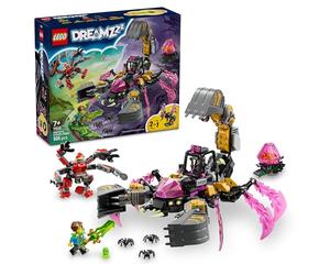 LEGO DREAMZzz 2 en 1 Excavadora Escorpión de Pesadilla 71513 | Juguetes para niños de 7+ años, transformable en figura de avispa, 3 minifiguras, regalo de cumpleaños, 505 piezas