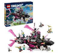 Set LEGO DREAMZzz Submarino-Tiburón de las Pesadillas 1413 piezas modelo 71500 construcción avanzada doble función